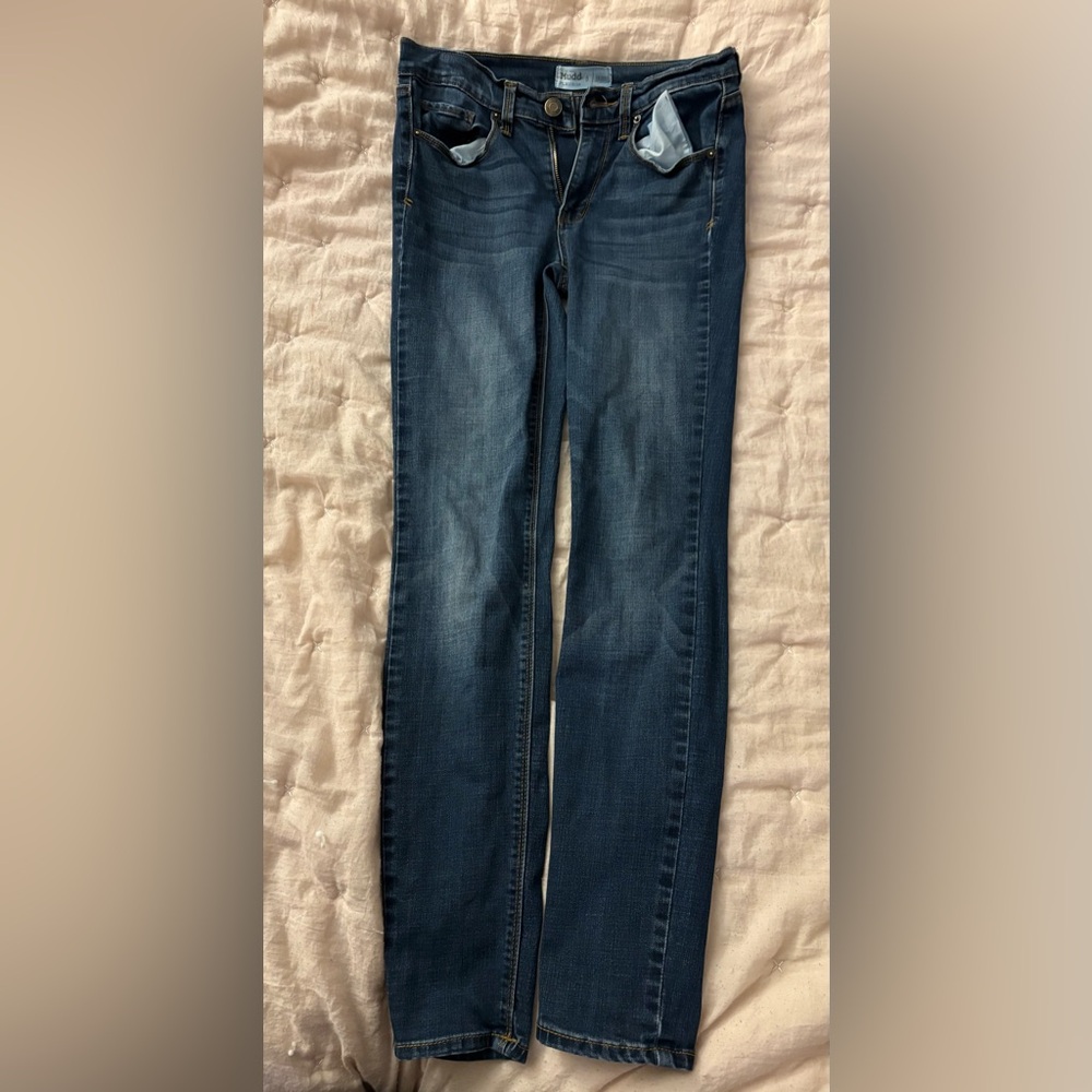 Mudd Flx Stretch Blue Skinny Jeans Juniors Size 5